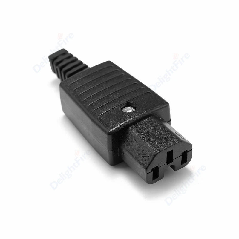Repalcemant AC Electrical Socket C14 C13 Rewirable Plug Adapter Power Supply Plug Socket C13 Female Male Plug Converter