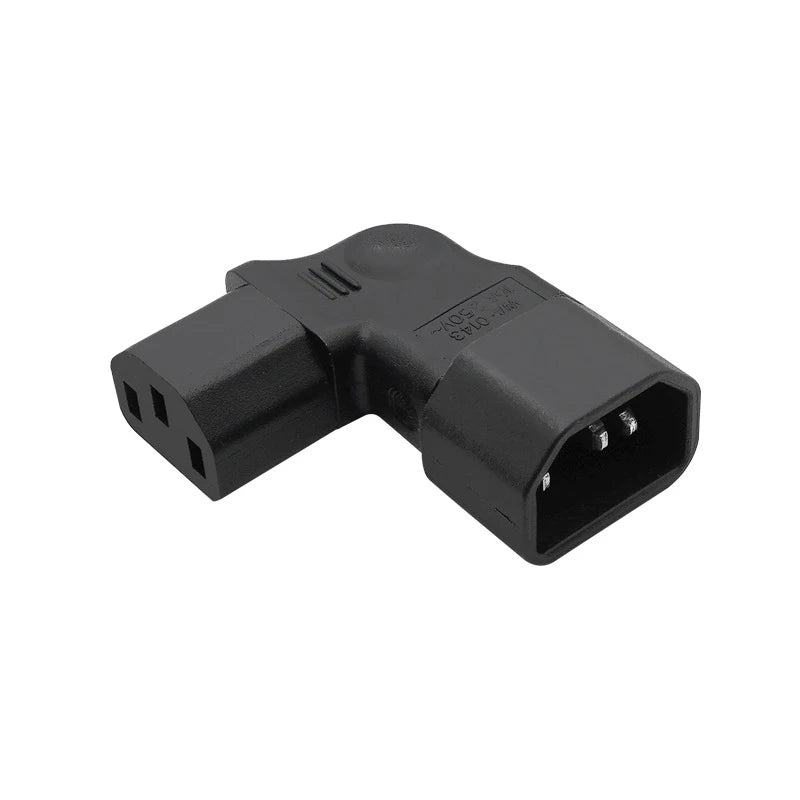 Repalcemant AC Electrical Socket C14 C13 Rewirable Plug Adapter Power Supply Plug Socket C13 Female Male Plug Converter